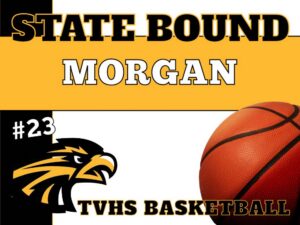 Thompson Valley High School basketball yard signs