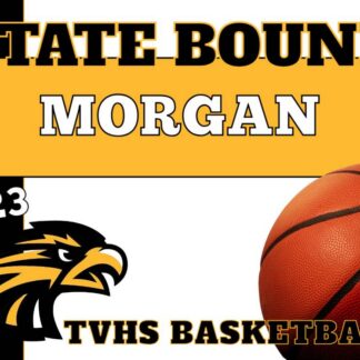 Thompson Valley High School basketball yard signs