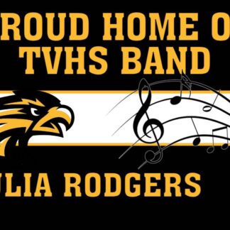 Thompson Valley High School Band yard signs