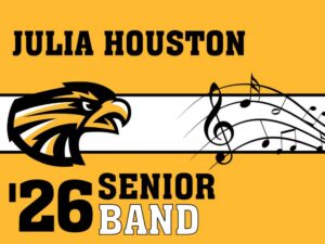 Thompson Valley High School Band yard signs
