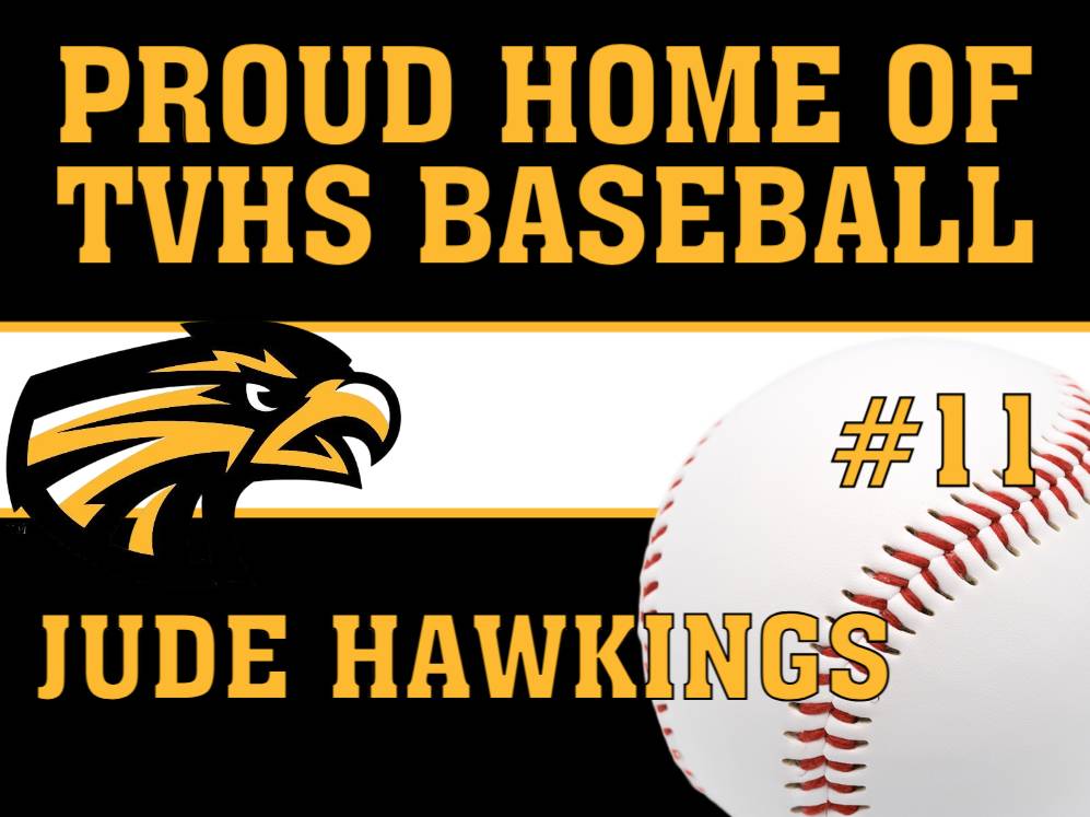 Thompson Valley High School baseball yard signs
