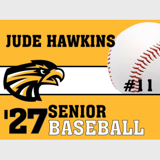 Thompson Valley High School Baseball yard signs
