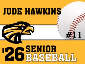 Thompson Valley High School baseball yard signs