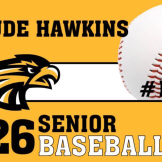 Thompson Valley High School baseball yard signs