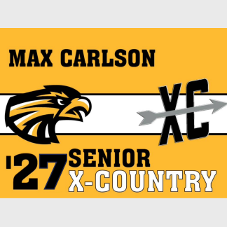 Thompson Valley High School Cross Country yard signs