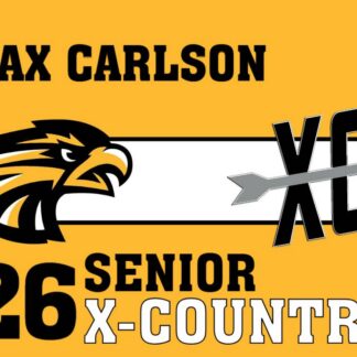 Thompson Valley High School cross country yard sign