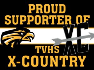 Thompson Valley High School cross country yard sign