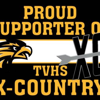 Thompson Valley High School cross country yard sign