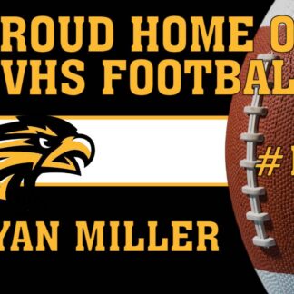Thompson Valley High School Football yard sign