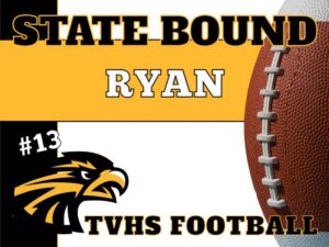 Thompson Valley High School Football yard sign