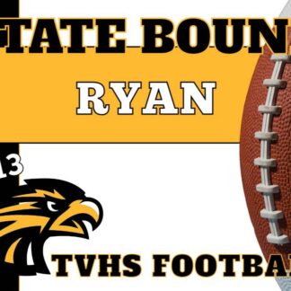 Thompson Valley High School Football yard sign