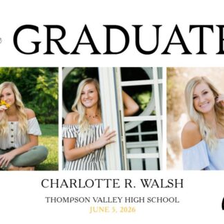 Thompson Valley High School Graduation Announcements