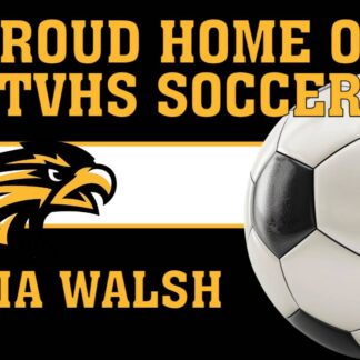Thompson Valley High School Soccer yard signs