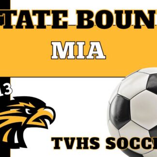 Thompson Valley High School Soccer yard signs