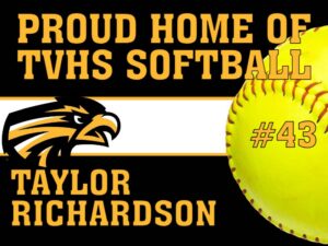 Thompson Valley High School Softball yard signs