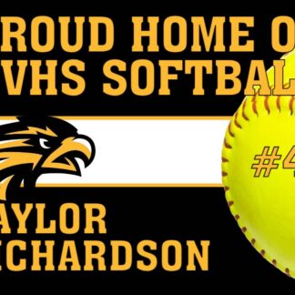 Thompson Valley High School Softball yard signs