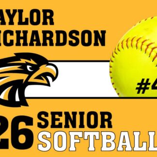 Thompson Valley High School Softball yard signs