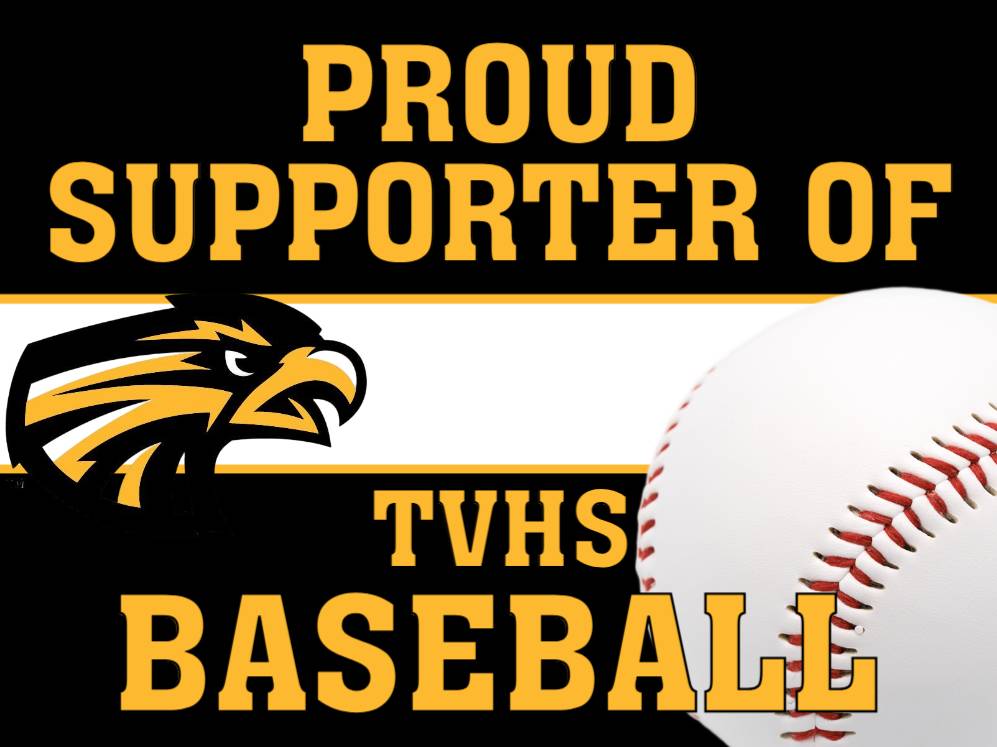 Thompson Valley High School baseball yard signs