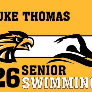 Thompson Valley High School Swimming yard signs