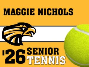 Thompson Valley High School Tennis yard signs