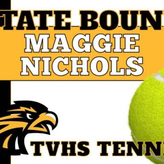 Thompson Valley High School Tennis yard signs