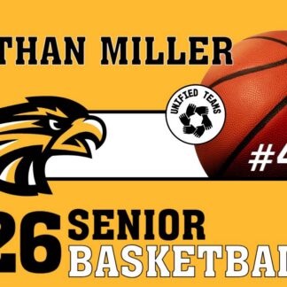 Thompson Valley High School Unified Basketball yard signs