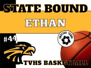 Thompson Valley High School Unified Basketball yard signs