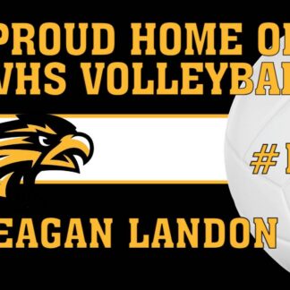 Thompson Valley High School Volleyball yard signs