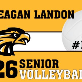 Thompson Valley High School Volleyball yard signs