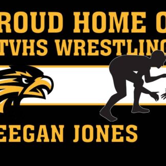 Thompson Valley High School Wrestling yard signs