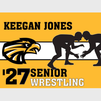 Thompson Valley High School Wrestling yard signs
