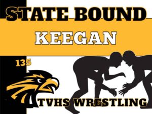 Thompson Valley High School Wrestling yard signs