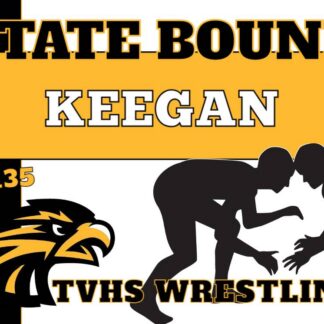Thompson Valley High School Wrestling yard signs