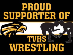 Thompson Valley High School Wrestling yard signs