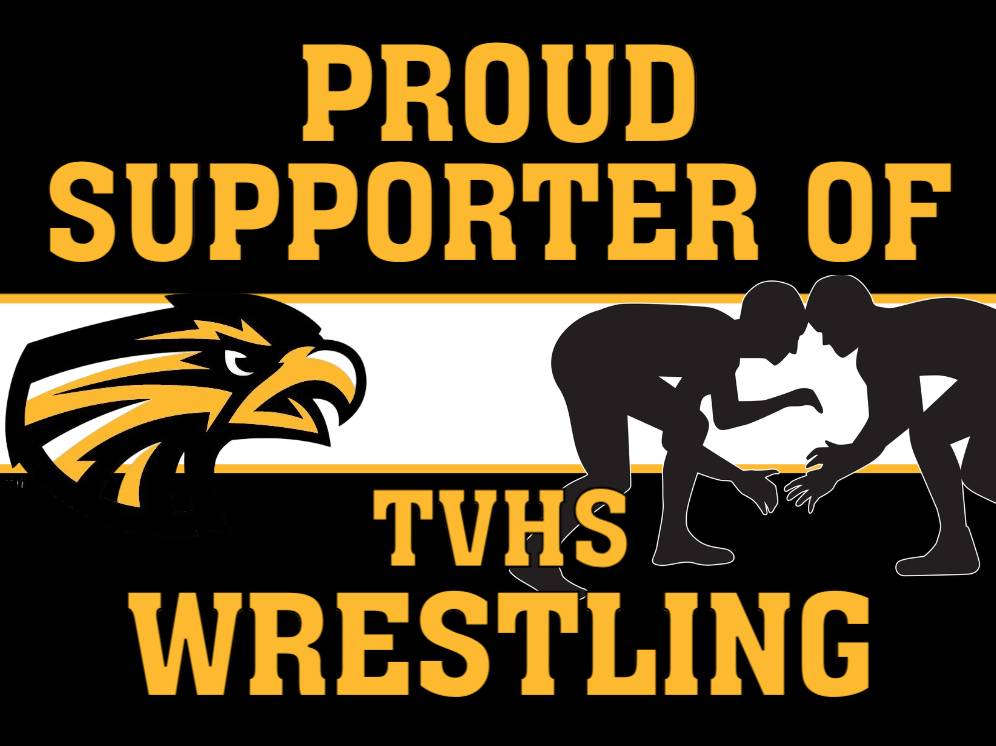 Thompson Valley High School Wrestling yard signs