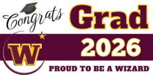 Windsor High School graduation banners