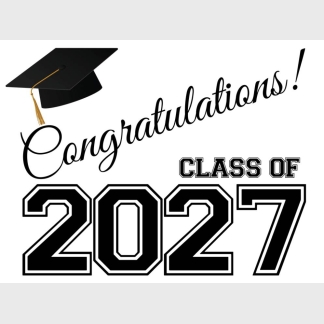 graduation yard signs