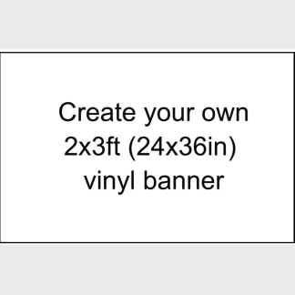 create your own vinyl banner