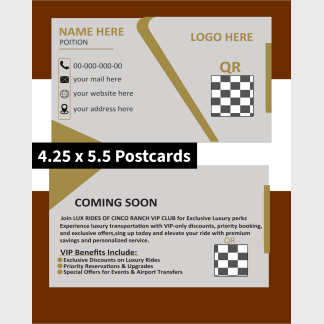 marketing postcards