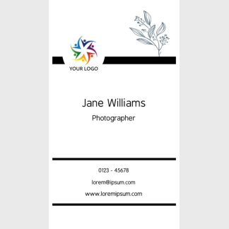 Elegant Business Card w/ Logo