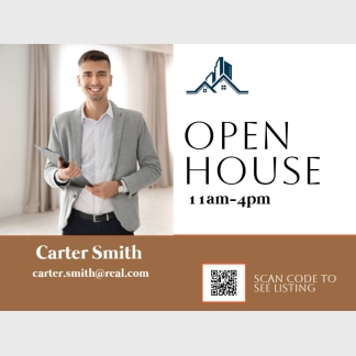 open house yard signs