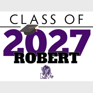 Mountain View High School graduation yard signs