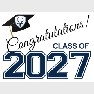 Poudre High School Graduation yard signs