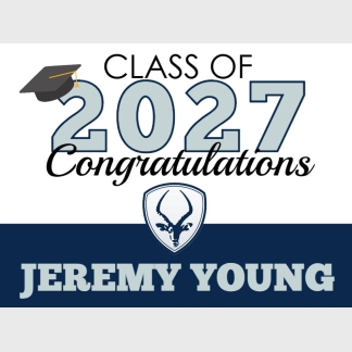Poudre High School Graduation yard signs