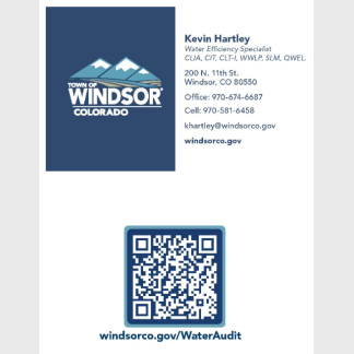 TOW Water Business Card (200 N. 11th St)