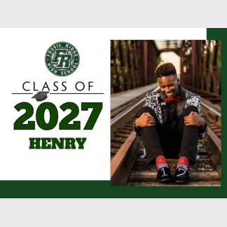 Fossil Ridge High School graduation yard signs