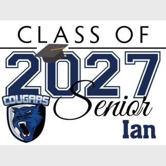 Resurrection Christian School graduation yard signs