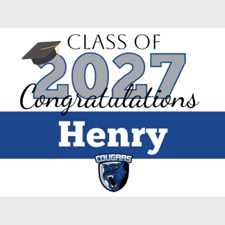 Resurrection Christian School graduation yard signs