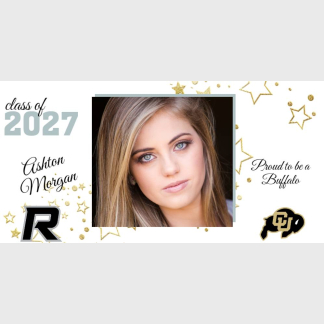 Roosevelt High School Graduation photo banners