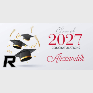 Roosevelt High School Graduation banners